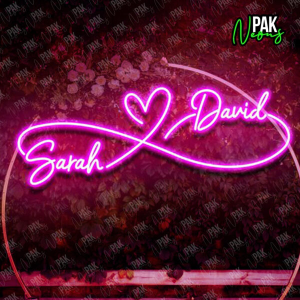 Couple Name Neon Sign